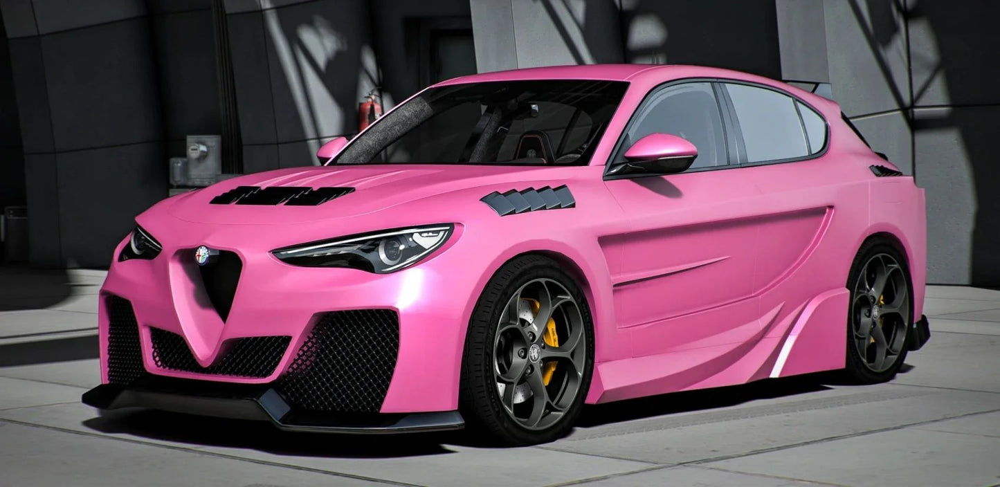 Alfa Romeo Stelvio Abflug | PolyFex