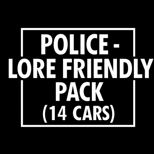 POLICE - LORE FRIENDLY PACK (14 CARS)