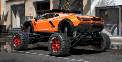 Lifted 2023 Lamborghini Revuelto Off-Road | VPod