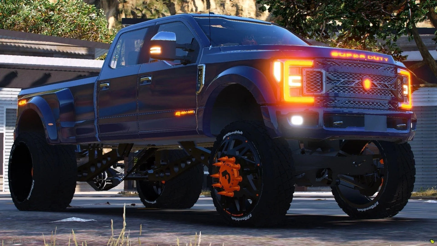 Lifted Ford F-450 Dually Duro Forgiatos | 4K Customs
