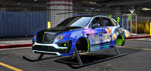 Lil Uzi Bentayga helicopter | KW Custom