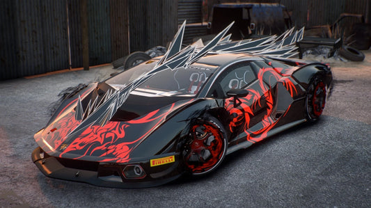 Lamborghini Dragon 3D Edition Custom Rims [Dinamic Lights] | Gamer's Cafe