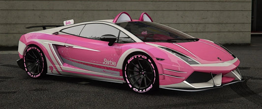 Lamborghini Gallardo Barbie [Dinamic Lights] | Port Baek