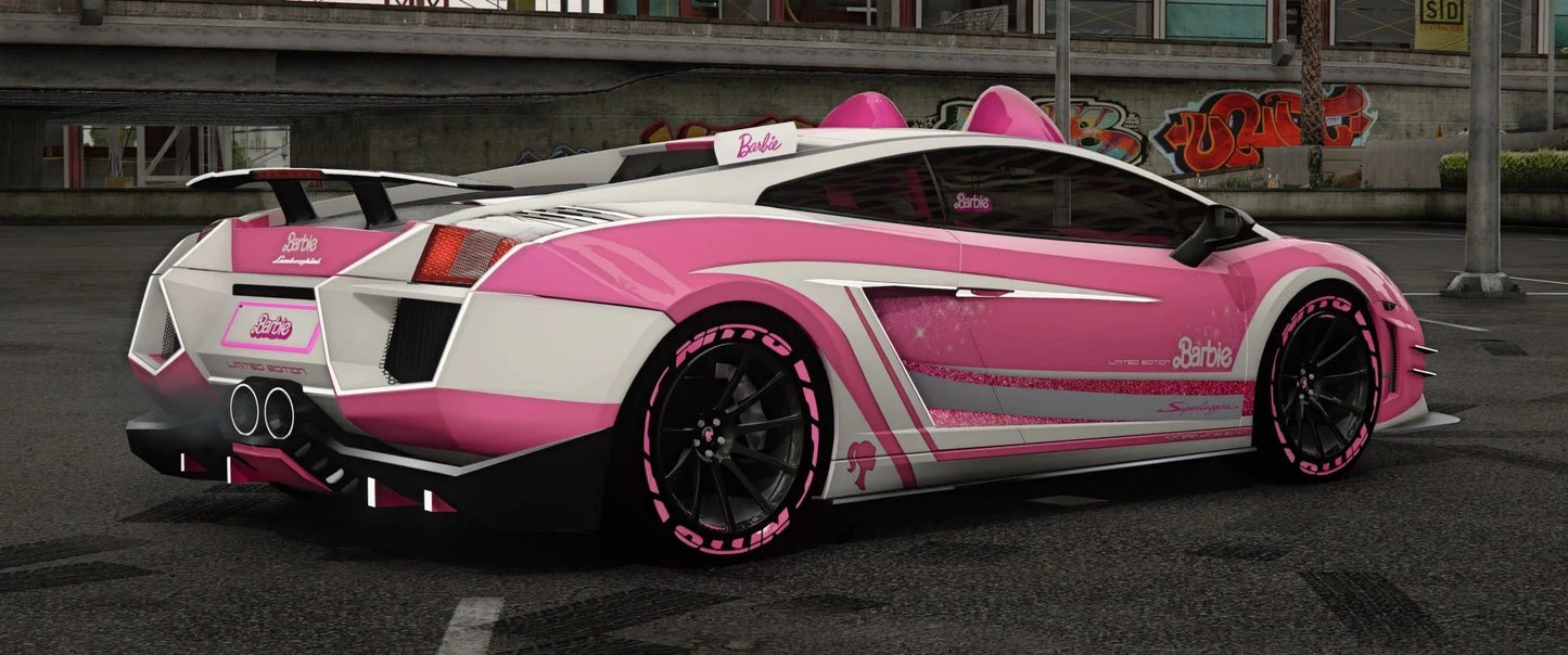 Lamborghini Gallardo Barbie [Dinamic Lights] | Port Baek