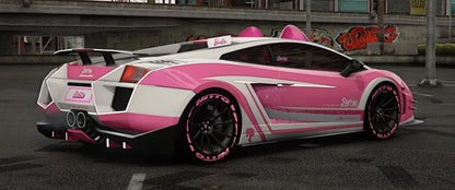 Lamborghini Gallardo Barbie [Dinamic Lights] | Port Baek