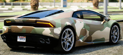 Lamborghini Huracan Camo | Lexxy