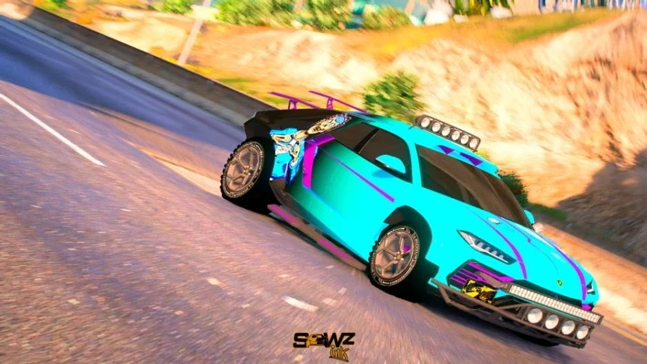 Lamborguini Urus Dakart Crips Edition | WZChichiLopeez