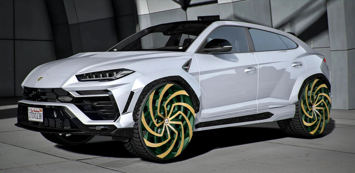 Lamborghini Urus Widebody Mansory On Azara Wheels with Gucci Interior | Krazy Customs