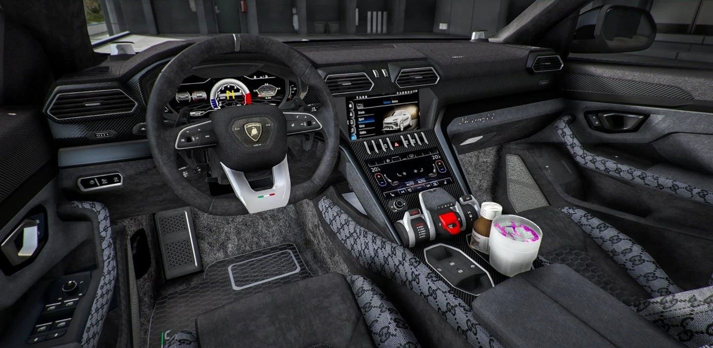 Lamborghini Urus Widebody Mansory On Azara Wheels with Gucci Interior | Krazy Customs