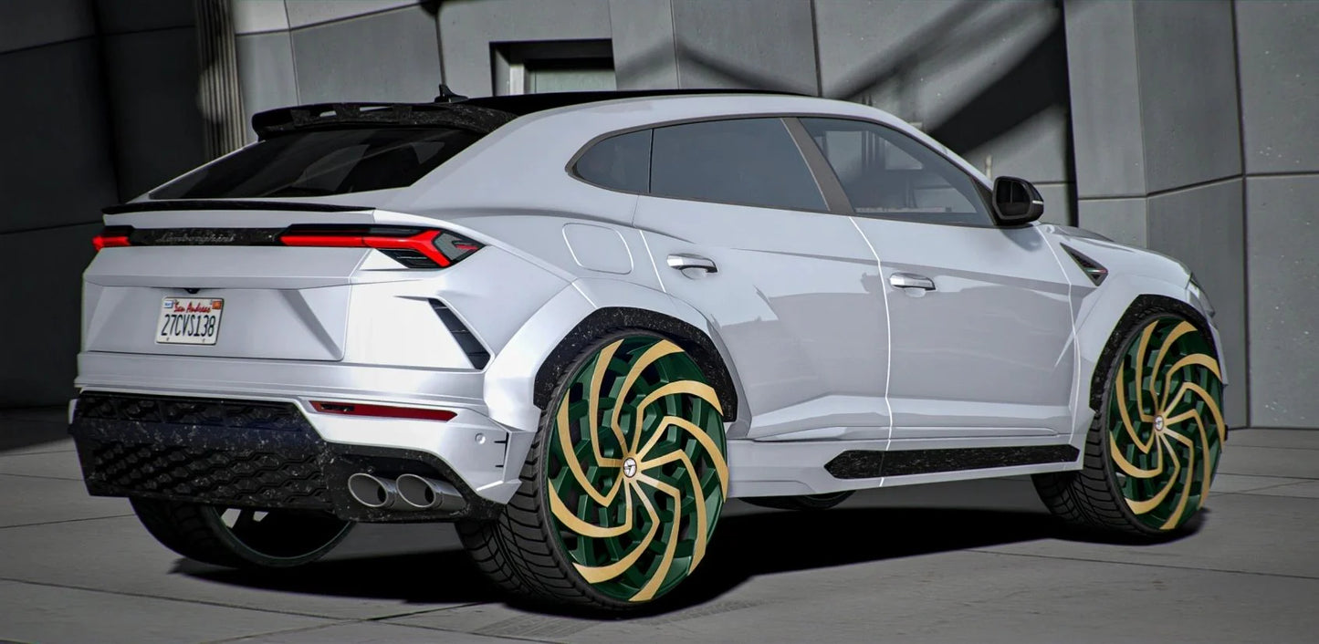 Lamborghini Urus Widebody Mansory On Azara Wheels with Gucci Interior | Krazy Customs