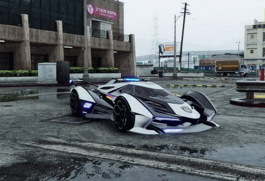 Lamborghini V12 Vision GT Police | HFM