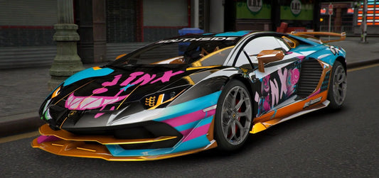 Lamborghini Aventador Bearbrick [Dinamic Lights] | Kick Store