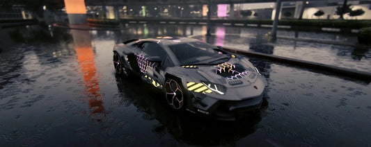 Lamborghini Aventador Animated Lights