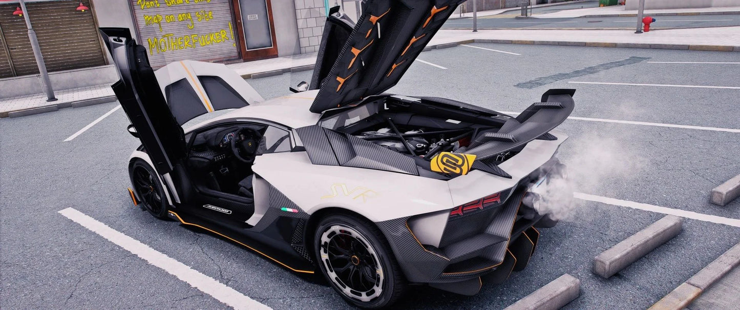 Lamborghini Aventador SVJ Creative LP | Backfire