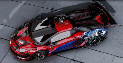 Lamborghini Aventador SVJ Liberty Walk Venom x Spiderman KOZ | Kaisoul