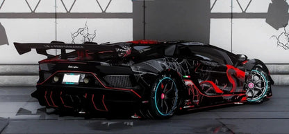 Lamborghini Aventador SVJ Liberty Walk Venom x Spiderman KOZ | Kaisoul