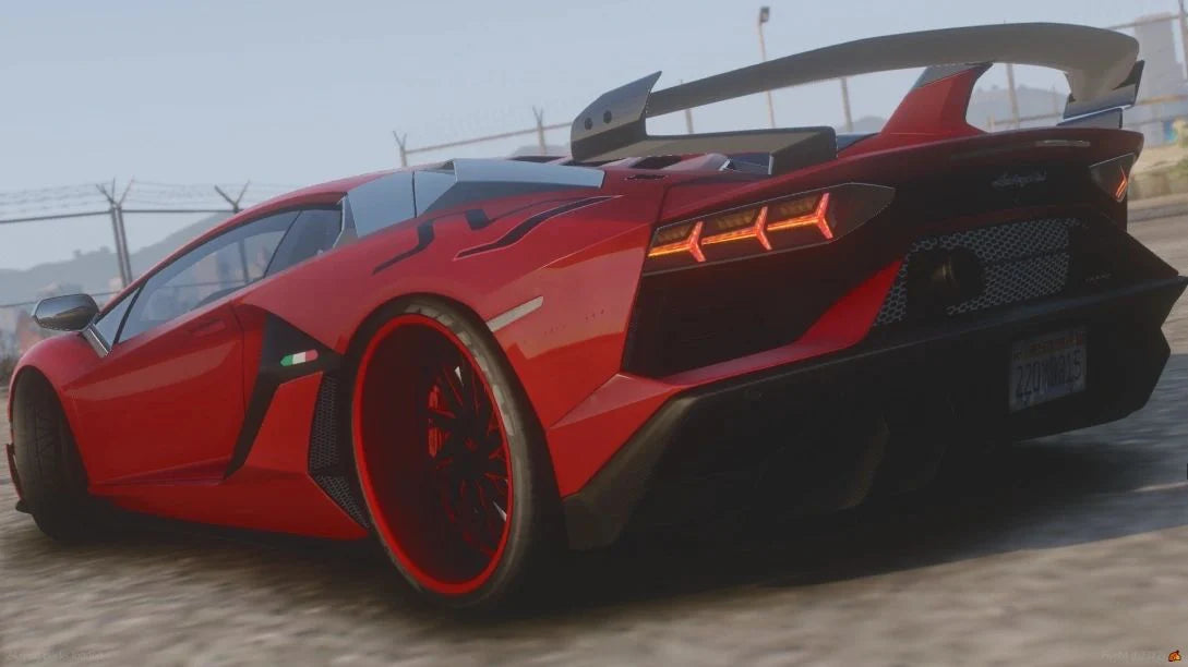 Lamborghini Aventador SVJ On Amani Stanza's | 4K Customs