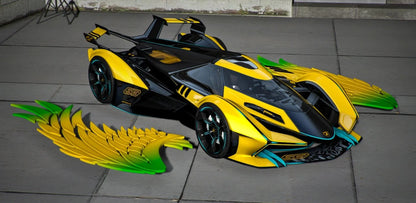 Lamborghini Vision Angel Edition [Dinamic RGB Lights] | BM Animated