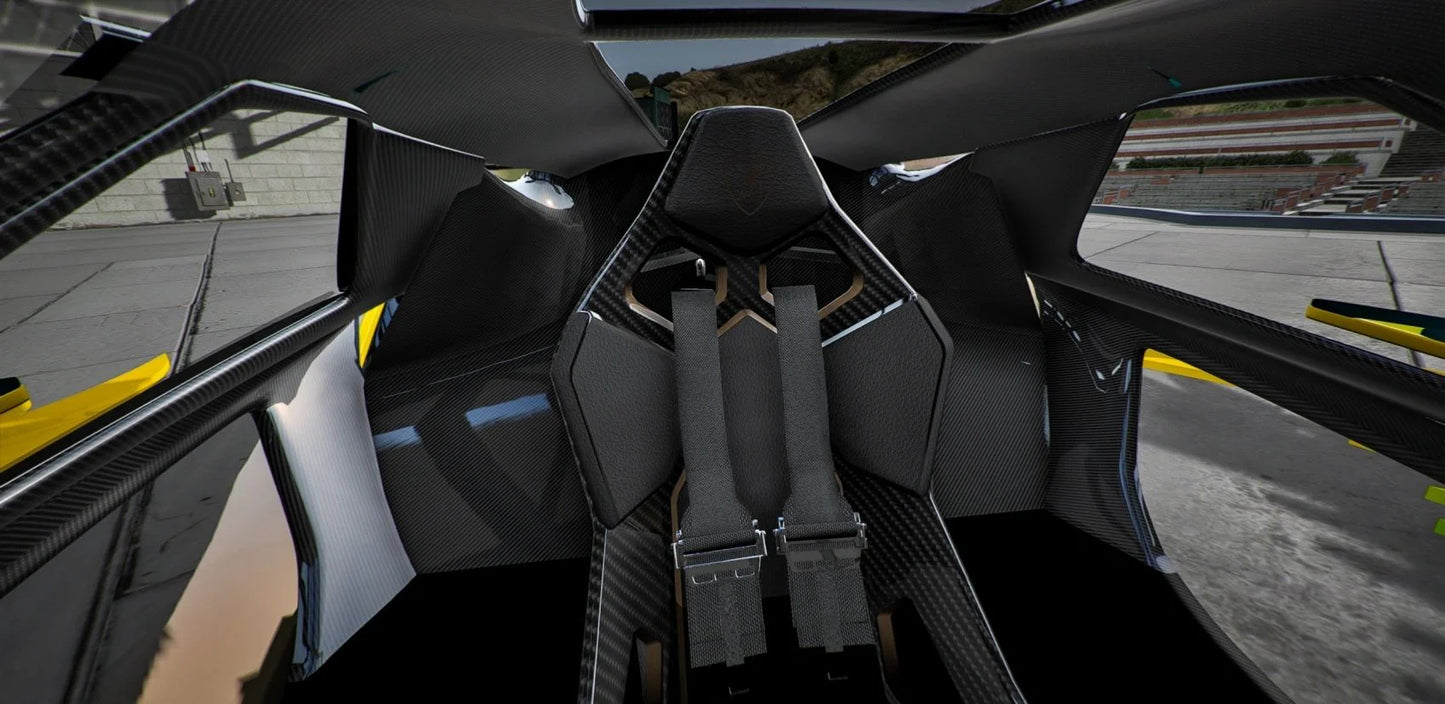 Lamborghini Vision Angel Edition [Dinamic RGB Lights] | BM Animated