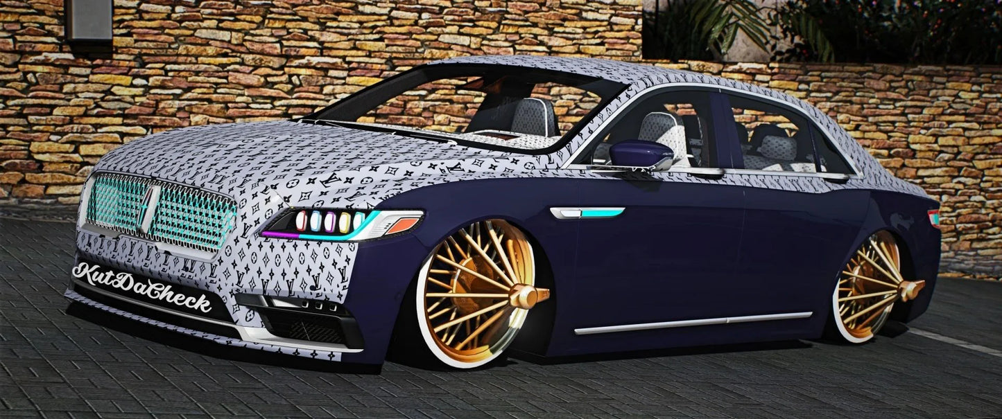 Lincoln Continental Slab Spakers LV | Keefy