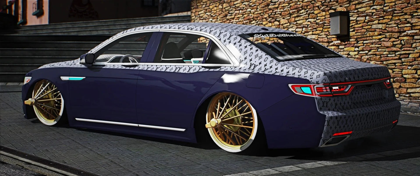 Lincoln Continental Slab Spakers LV | Keefy
