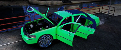 Lincoln Town Car Donk 2010 | One Deep