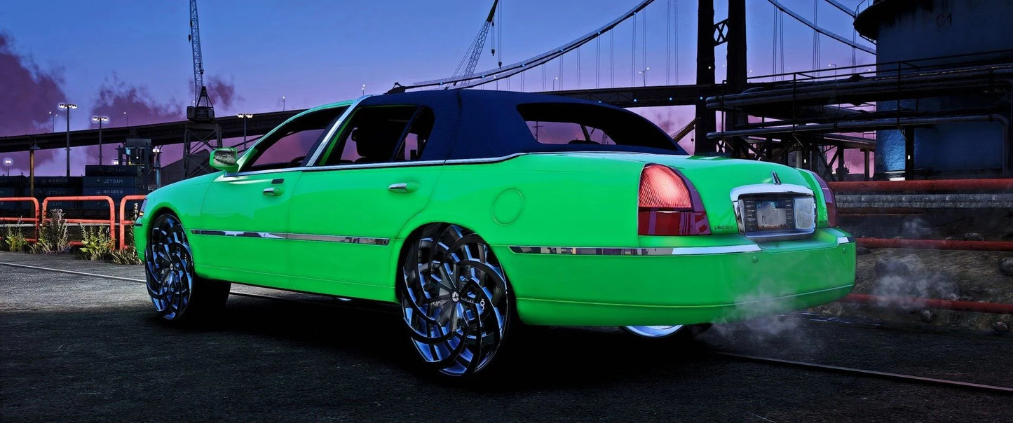 Lincoln Town Car Donk 2010 | One Deep