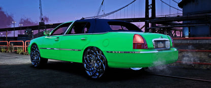 Lincoln Town Car Donk 2010 | One Deep