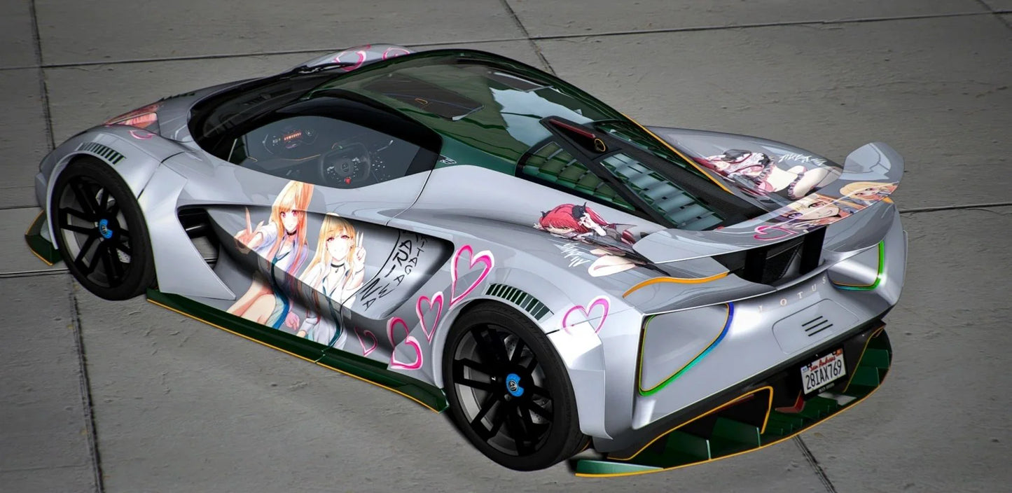 Lotus Evija Widebody Custom [Dinamic RGB Lights] | Dr Customs