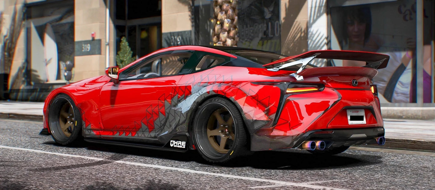 Lexus LC500 Liberty Walk | Pitagora