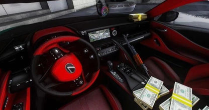 Lexus LC500 WALD Mafia Edition (AK, M4 Bags Money Ice Watch & More)