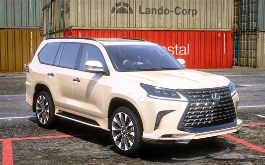 Lexus Lx570 Black Edition S | Backfire