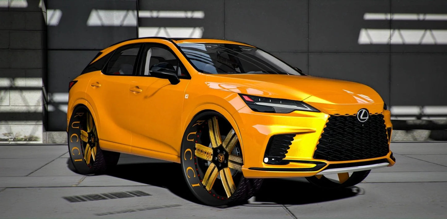 Lexus RX 2024 Rucci Gucci Donk [Auto Roof] | GZ Customs