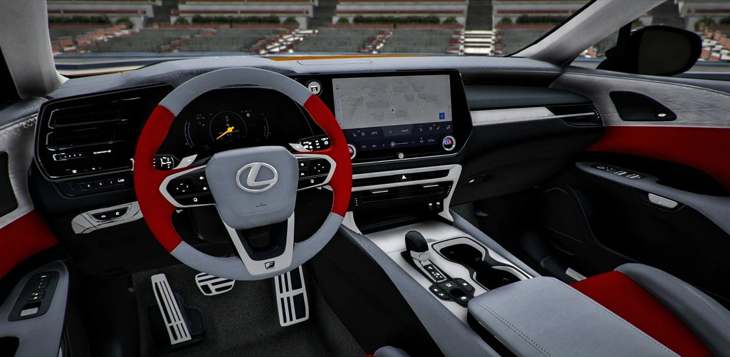 Lexus RX 2024 Rucci Gucci Donk [Auto Roof] | GZ Customs