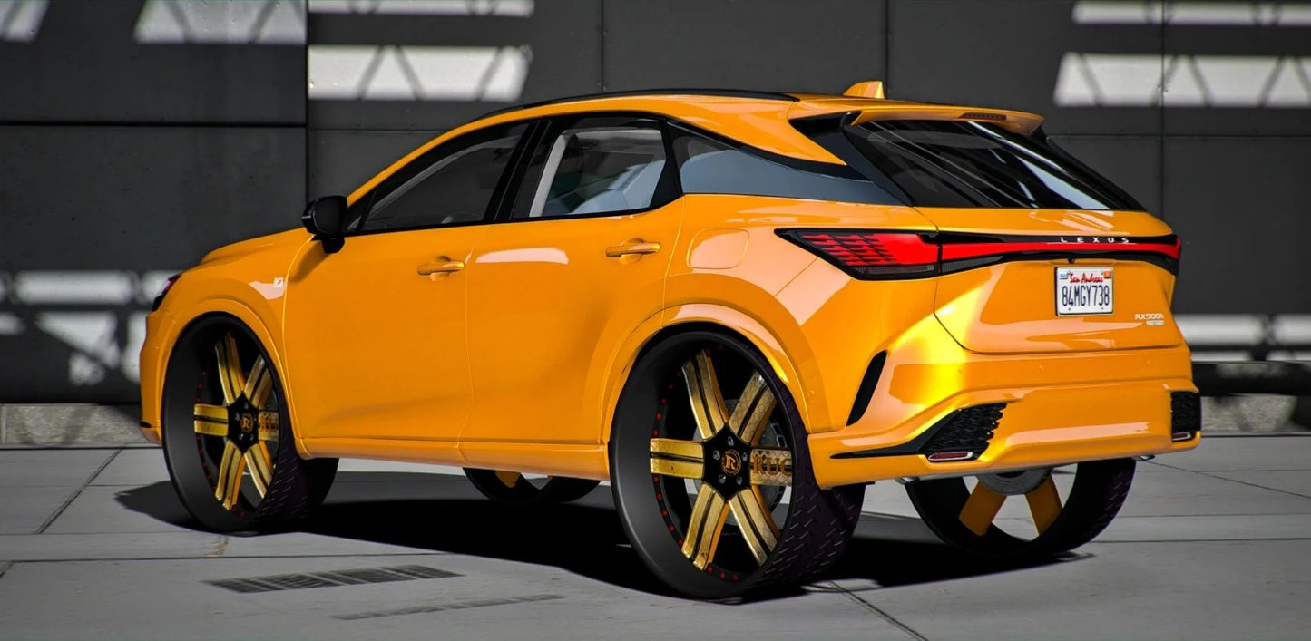 Lexus RX 2024 Rucci Gucci Donk [Auto Roof] | GZ Customs