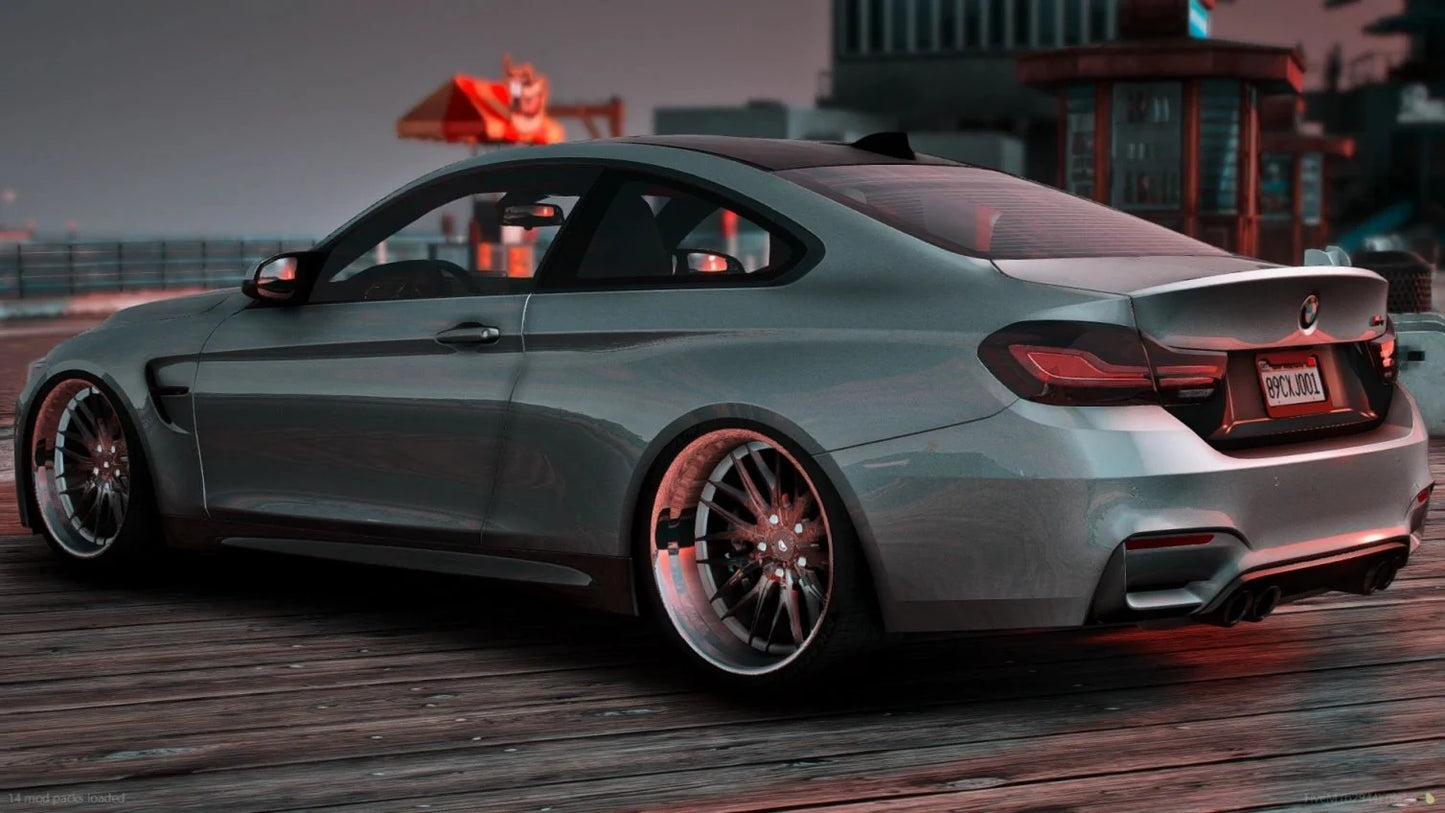 M8 Engine Swapped M4 F82 On Vossen VWS-2's (617HP) | 4K Customs