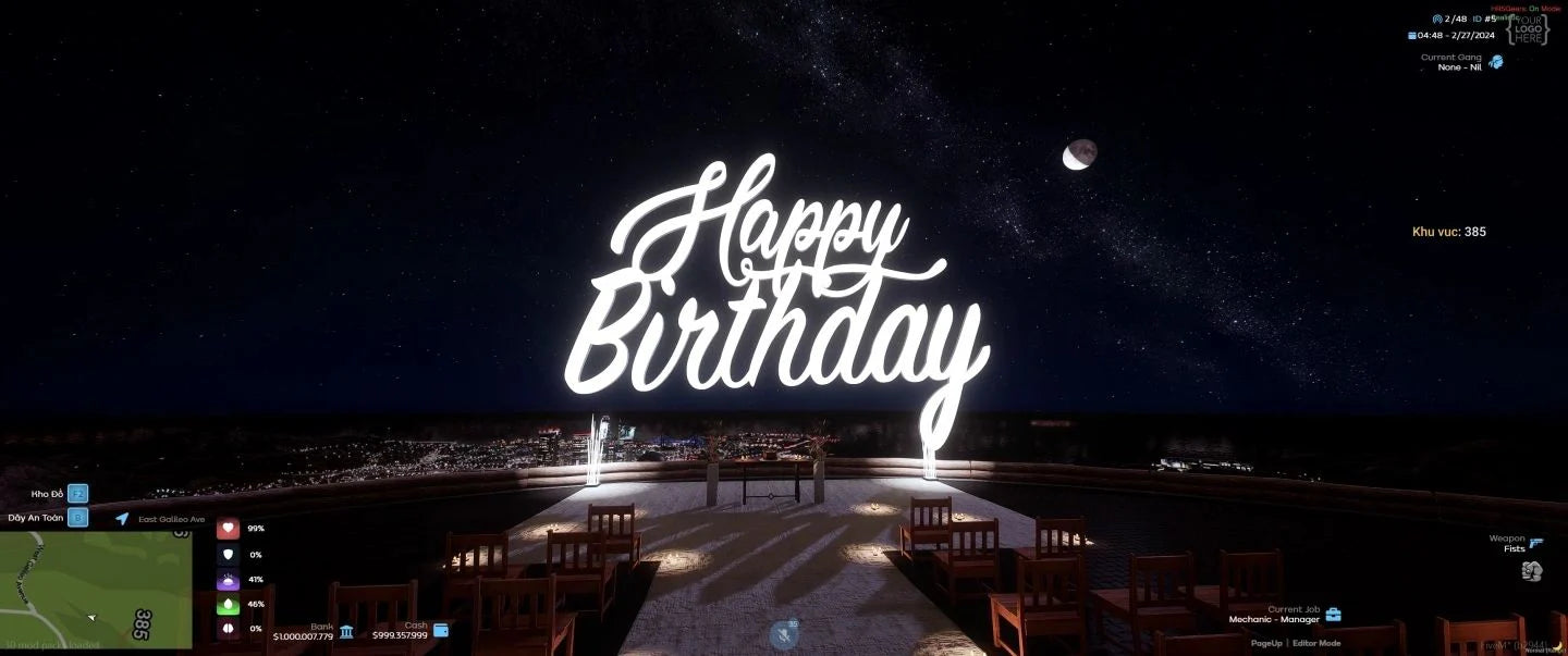 [MAP] Birthday Eventob