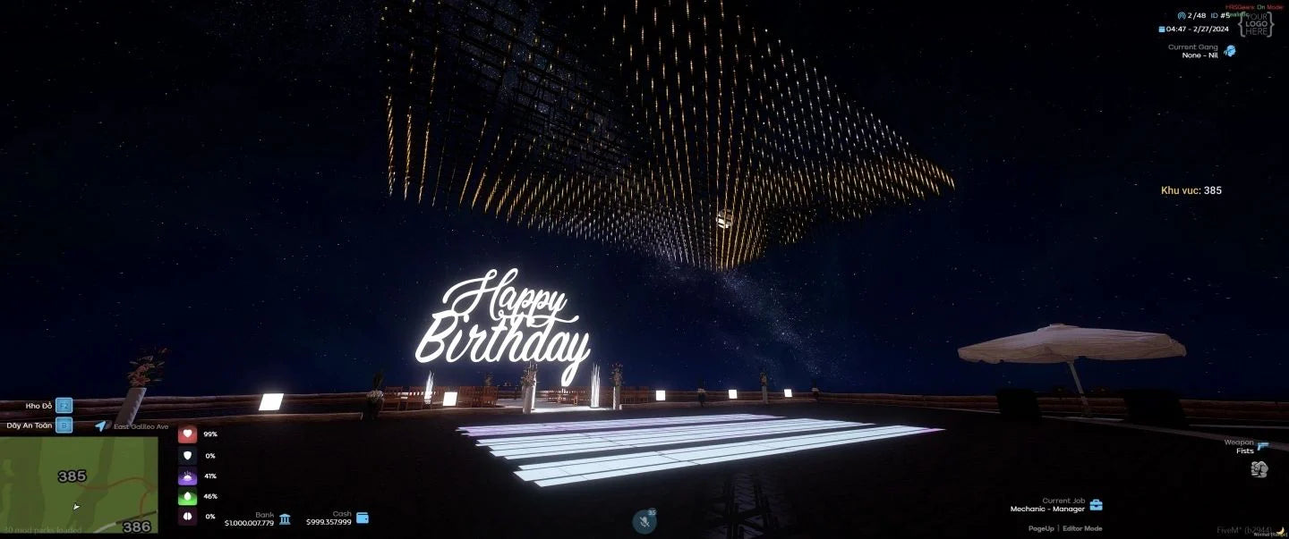 [MAP] Birthday Eventob