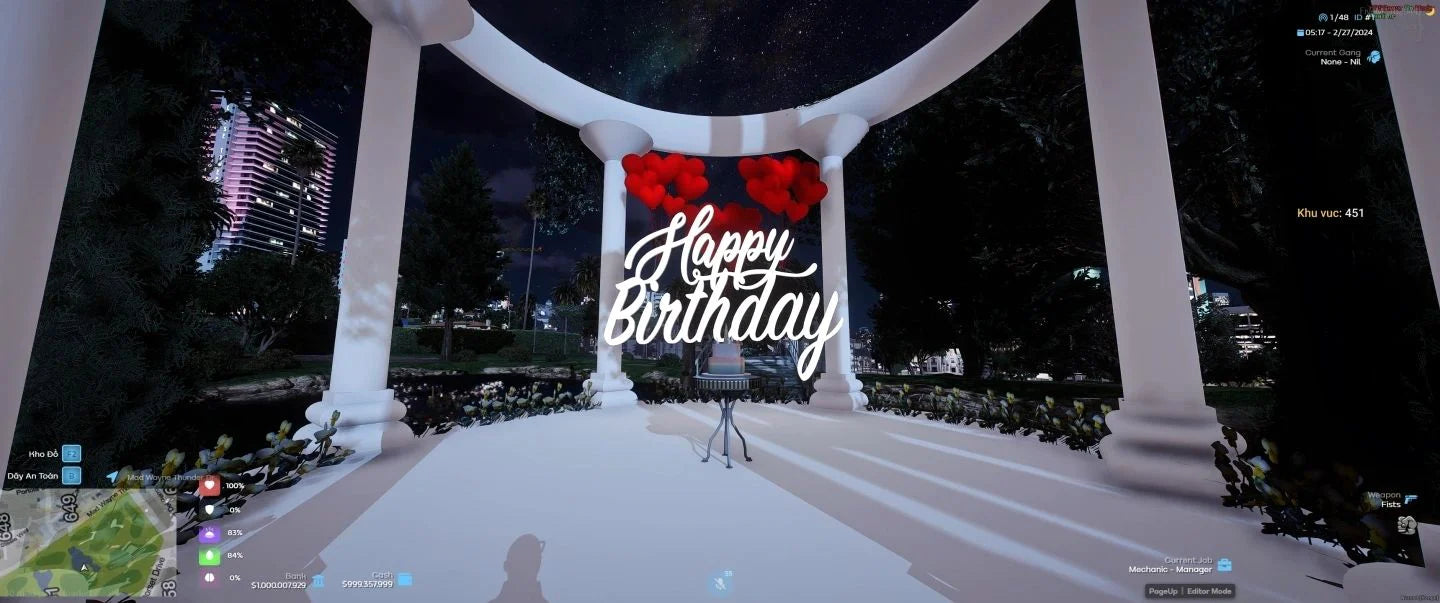 [MAP] Birthday Event
