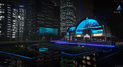 [MAP] Futuristic Square (Garage)