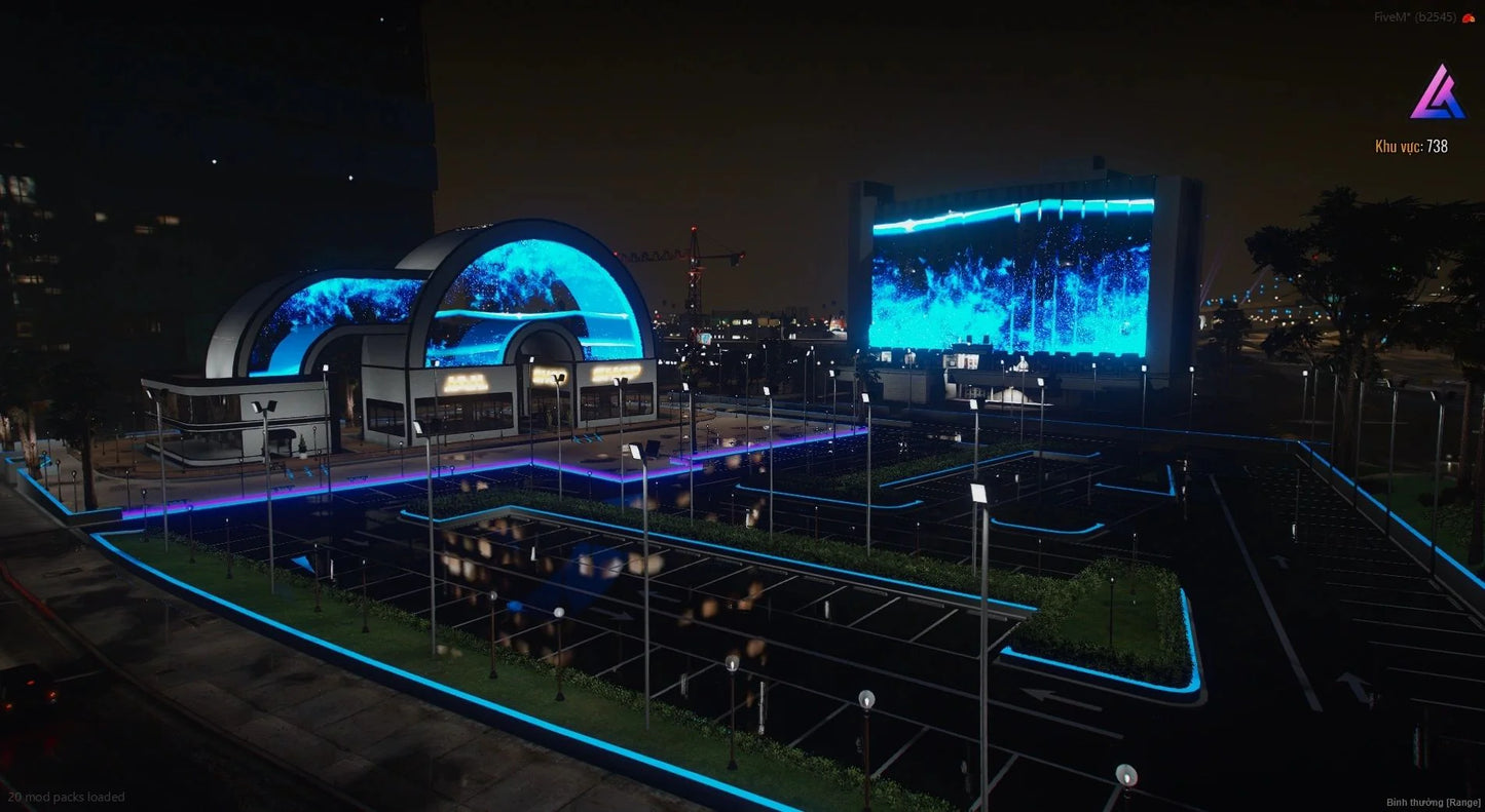 [MAP] Futuristic Square (Garage)