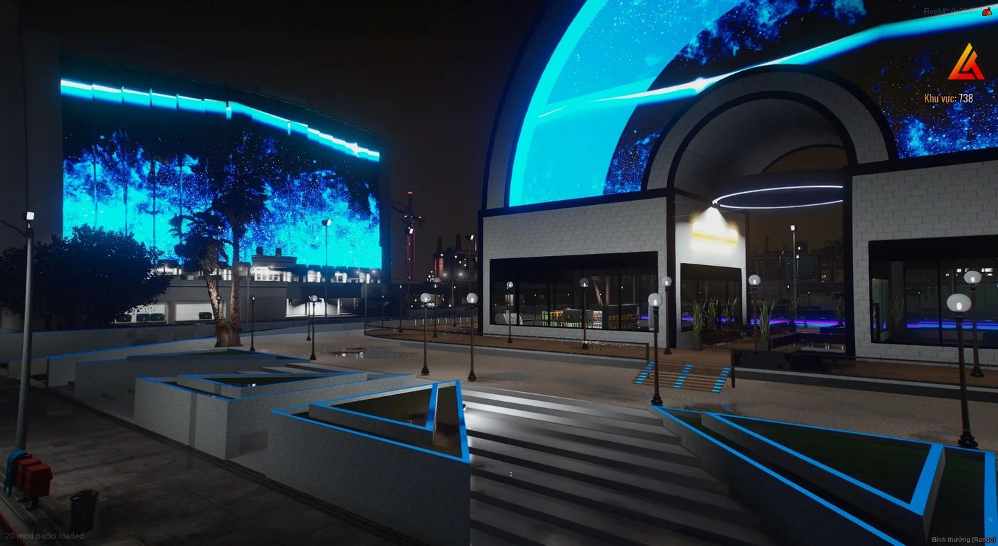 [MAP] Futuristic Square (Garage)