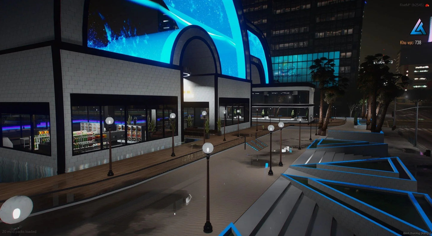 [MAP] Futuristic Square (Garage)
