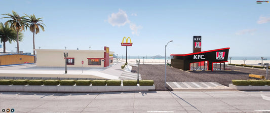 [MAP] KFC and McDonald's