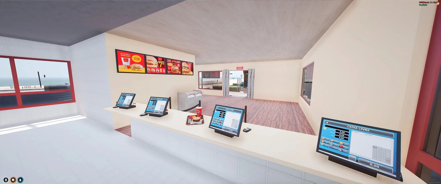 [MAP] KFC and McDonald's