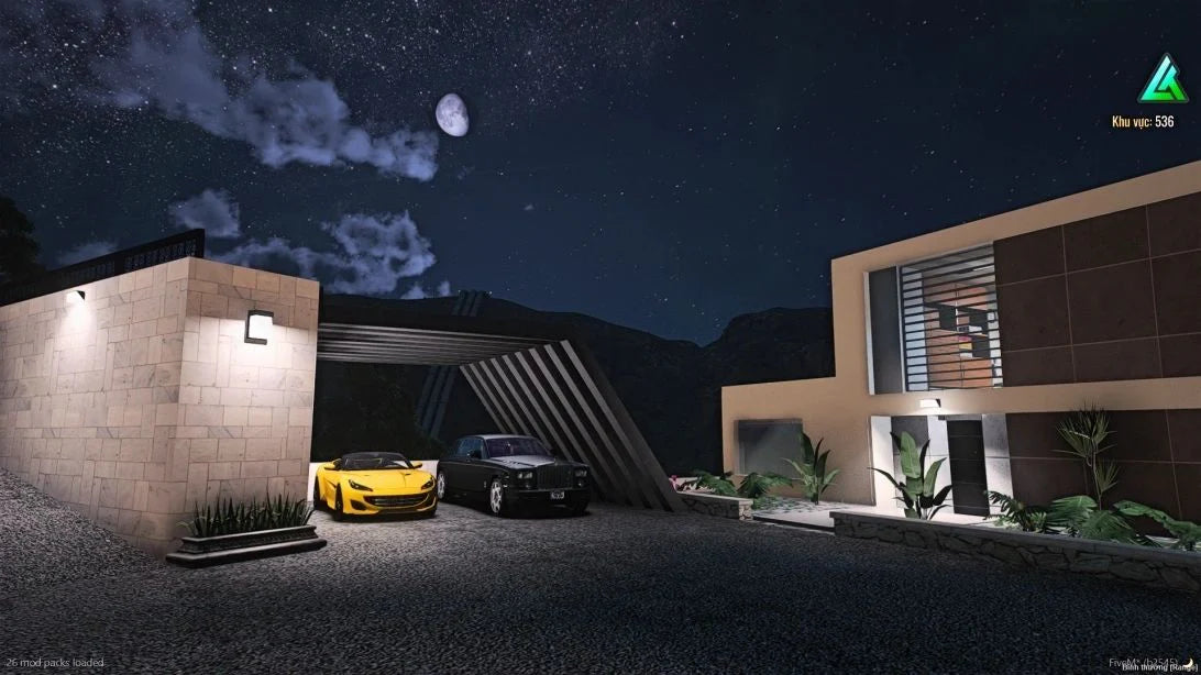 [MAP] Modern Villa