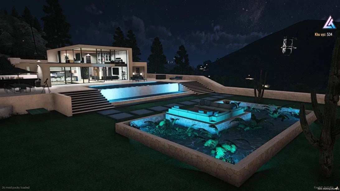 [MAP] Modern Villa
