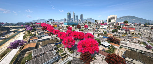 [MAP] Tree Red Flowers