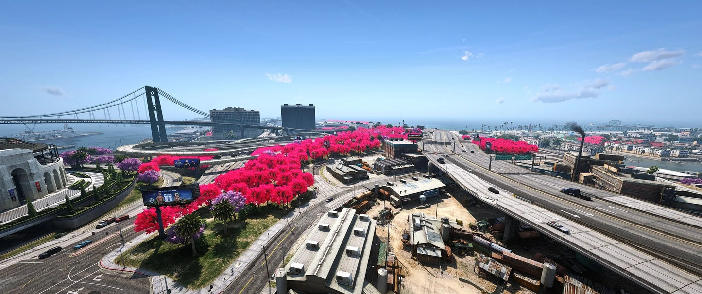 [MAP] Tree Red Flowers