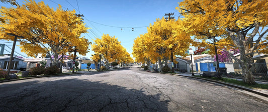 [MAP] Tree Orange Flowers